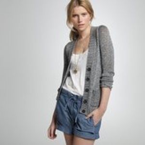 [J. Crew] Metallic Cardigan